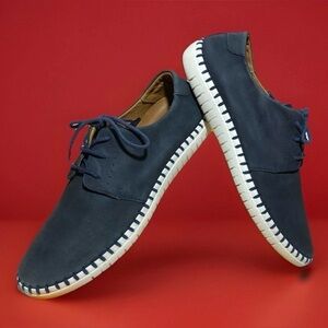 🌑🏳️US 11M- Mercanti Fiorentini Men’s Brazilian LTR Oxford Sneakers {MF-3202}